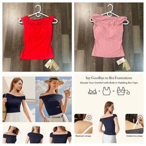 OGL Built-In Bra Multi-Wear Tops